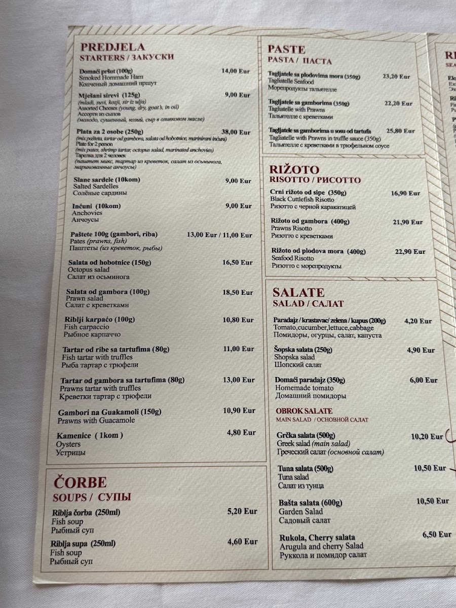 Menu Mala Barka-2